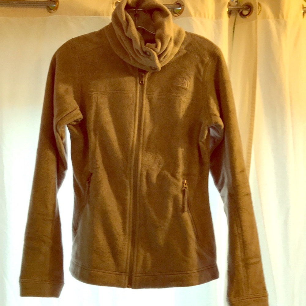 North Face ultra soft, full zip fleece jacket